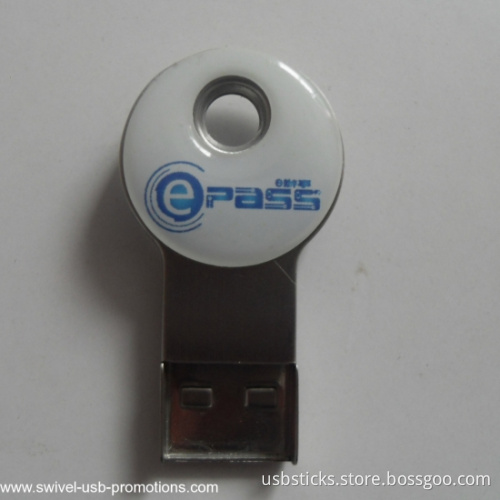 dispensing key shaped usb flash drive with round hat
